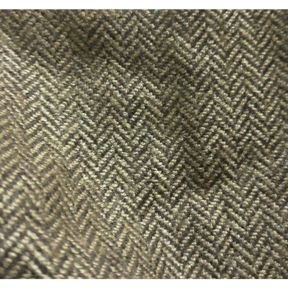 Antonio Melani Brown Academia Herringbone Wool Blend Dress 8 - Picture 9 of 11